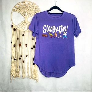 Scooby Doo Purple Shirt Sleeve Tee NWT